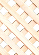 Maple decorative lattice