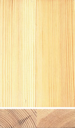 Pine edge-glued laminated panel
