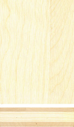 Maple triple-layer panel