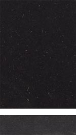 MDF coloured black, varnished