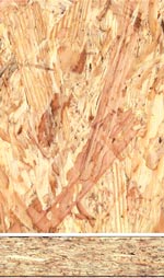 Holzmuster: OSB/3 geschliffen
