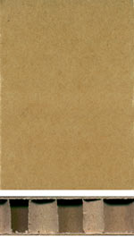 Paper honeycomb core board